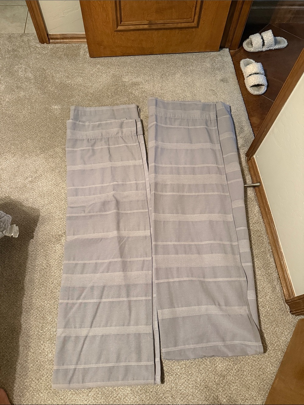 Medium Grey curtain Panels